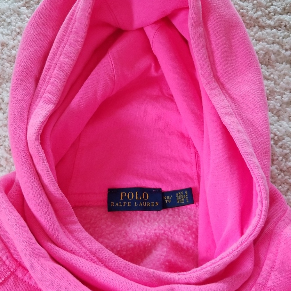 Polo tunic style sweatshirt, size xs